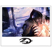Halo 4 Silentium Lithograph Artwork Print